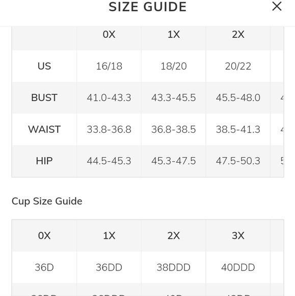 Cupshe, 1X, blue floral - Picture 5 of 5